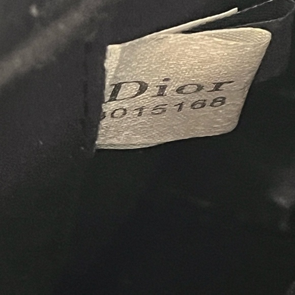 Dior navy and Cream Monogram Bucket Shoulder Bag - Picture 5 of 16